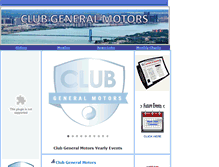 Tablet Screenshot of clubgeneralmotors.org